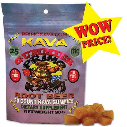 25mg Gummies - Primo Kava