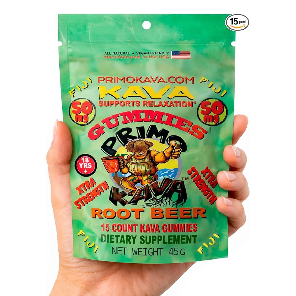 50mg gummies in hand
