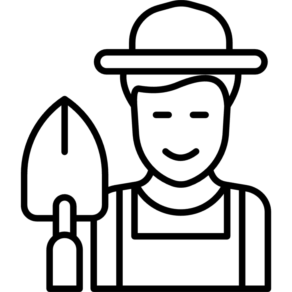 Gardener Icon For Natural Kava